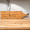 Serveerplank met skyline van Alem 1